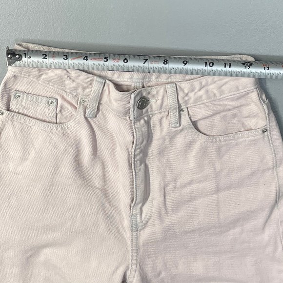 PacSun 90's Boyfriend Junior's Size 25 Pink Denim Jeans - Picture 4 of 11